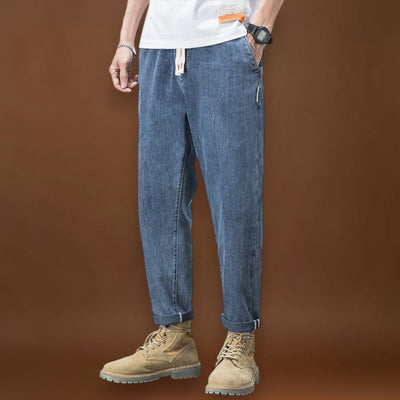 Egri - Komfortos Fekete Farmer Nadrág