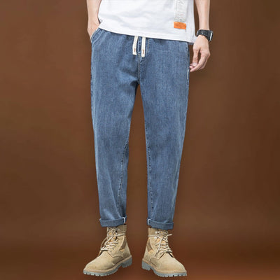 Egri - Komfortos Fekete Farmer Nadrág