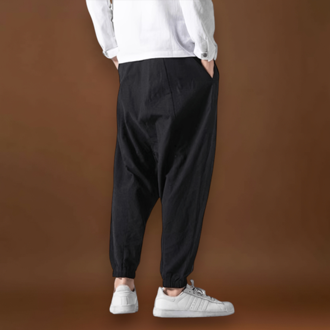 Dori - Szürke és kényelmes japán nadrágok