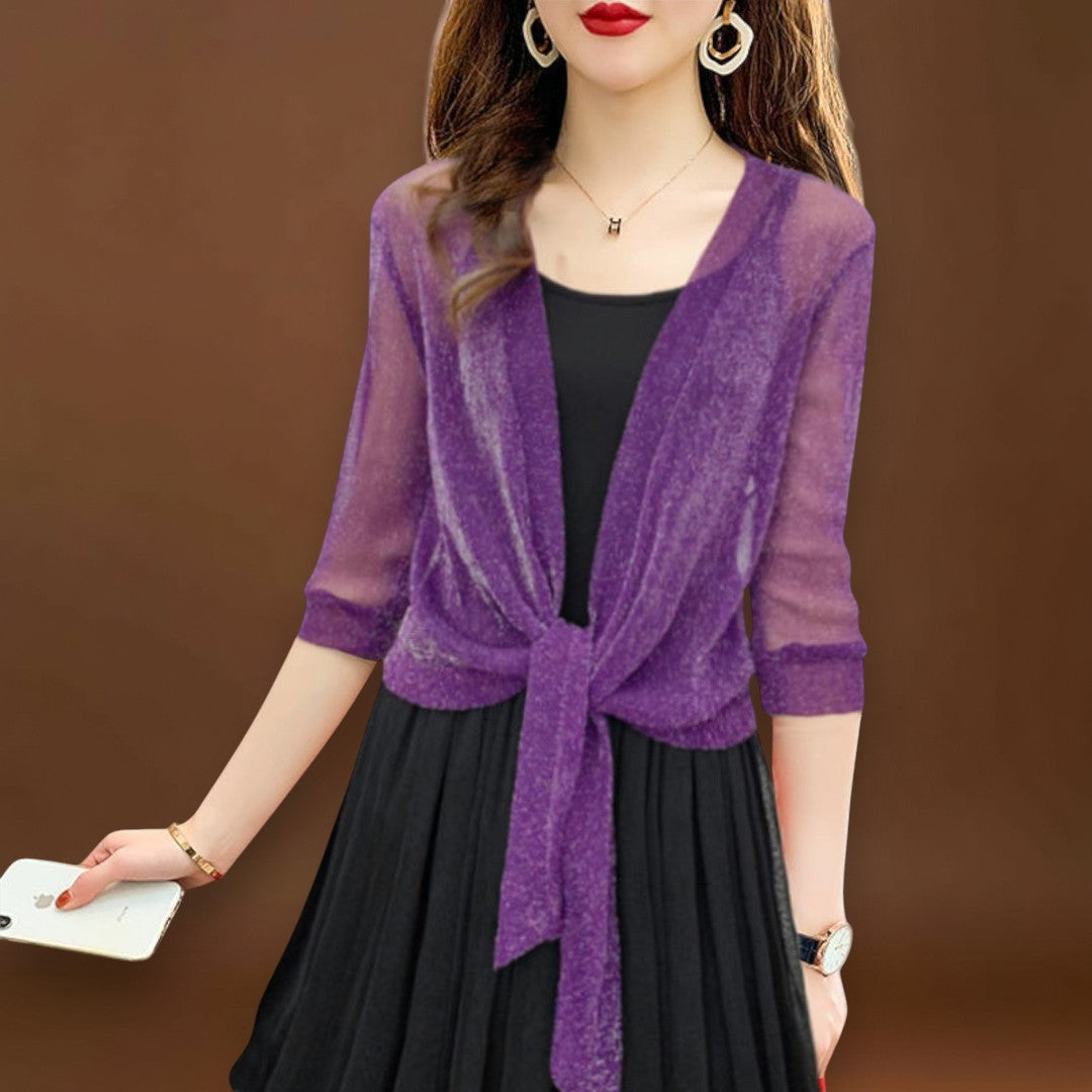 Melina - Blúz nyitott elülső résszel