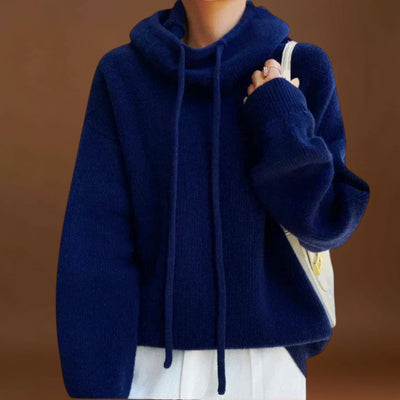 Edna - Kényelmes Magas Nyakú Pulóver