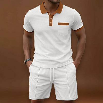 Polo Szett - Waffle Anyag és Légáteresztő Mozgás