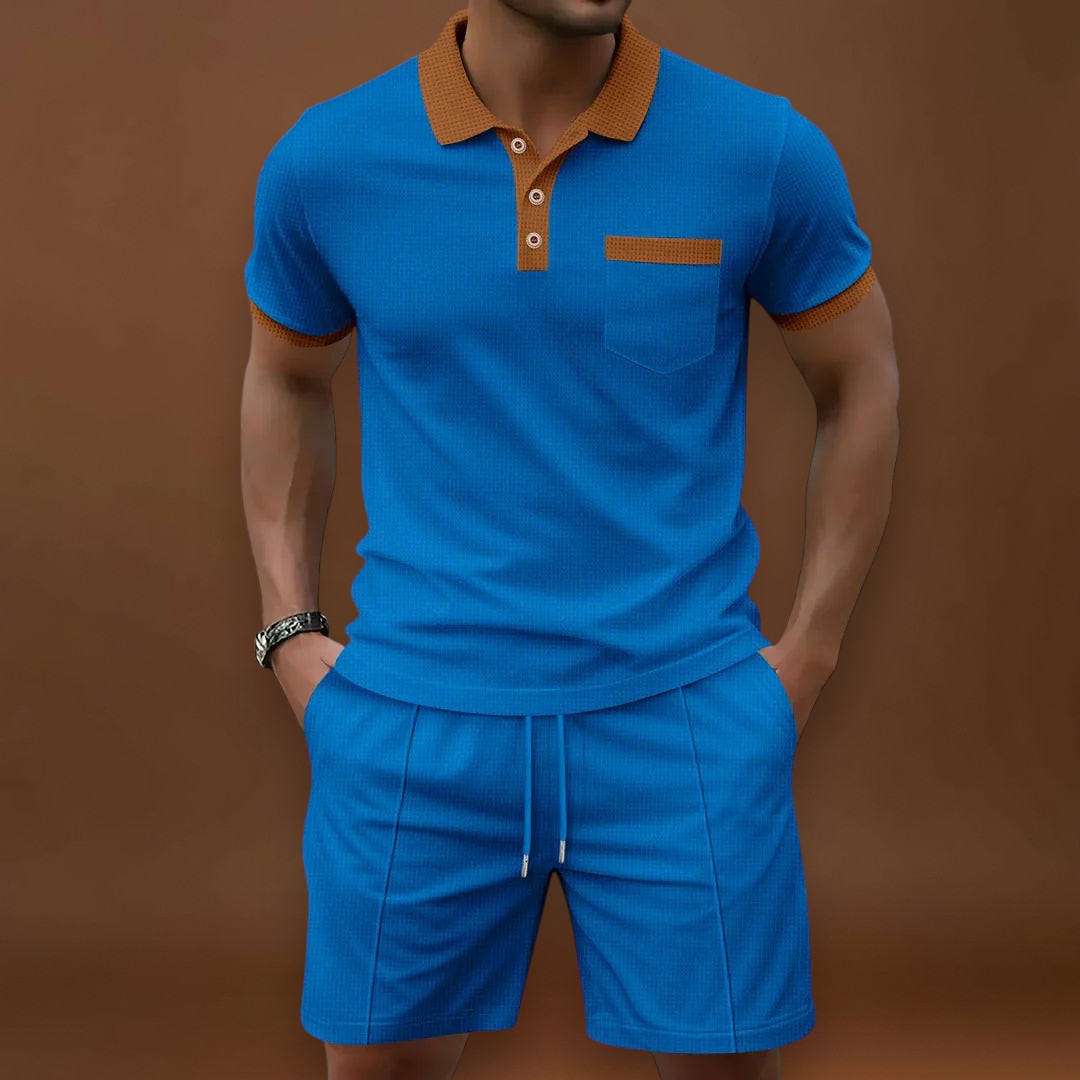 Polo Szett - Waffle Anyag és Légáteresztő Mozgás