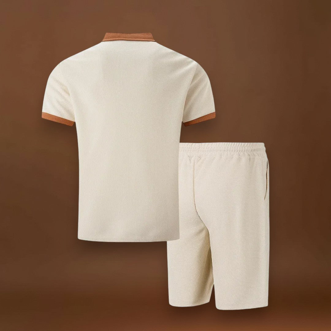 Polo Szett - Waffle Anyag és Légáteresztő Mozgás