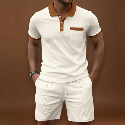 Polo Szett - Waffle Anyag és Légáteresztő Mozgás