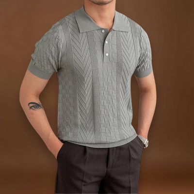 Emőd – Texturált Jacquard és Slim Vágás