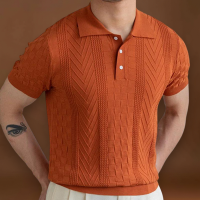 Emőd – Texturált Jacquard és Slim Vágás