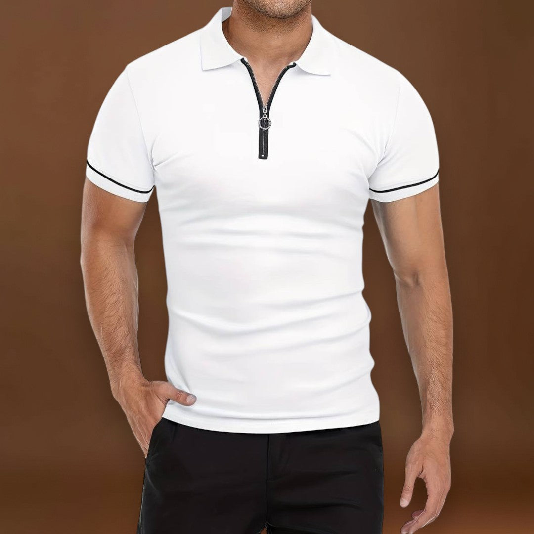 End – Puha keverék, Slim fit és Lélegző cipzáros gallér