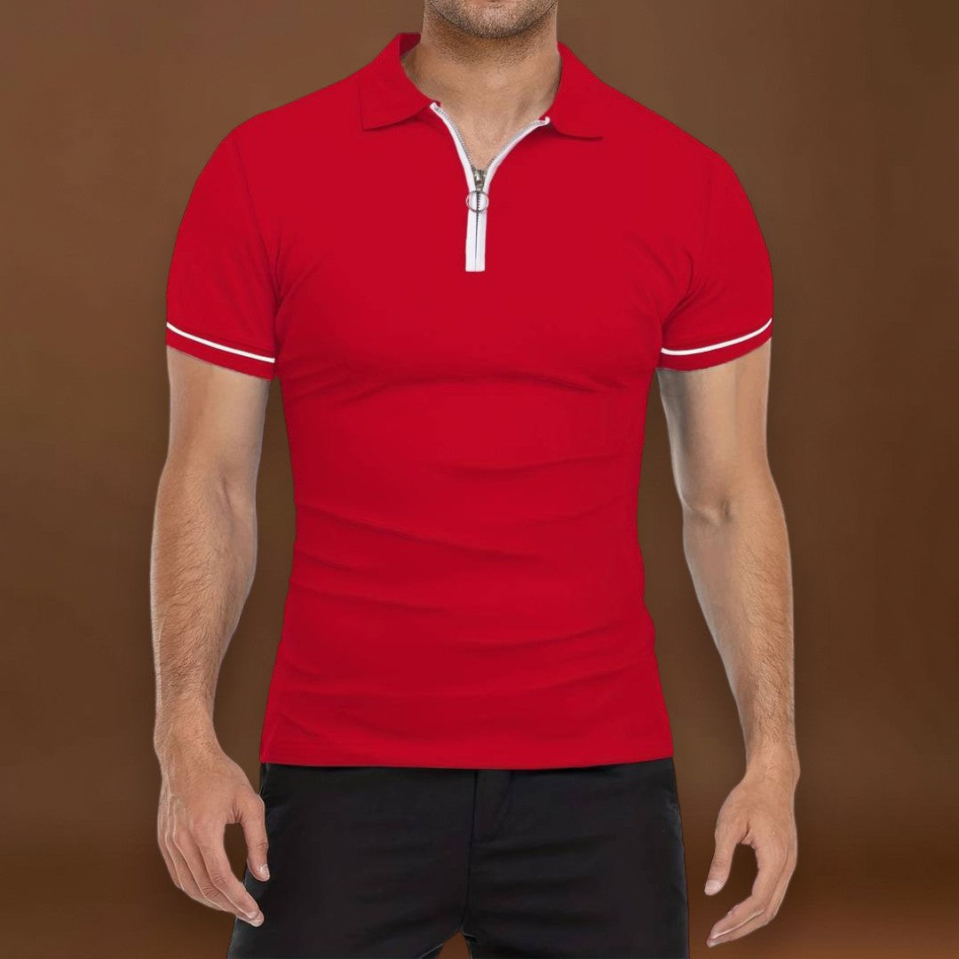 End – Puha keverék, Slim fit és Lélegző cipzáros gallér