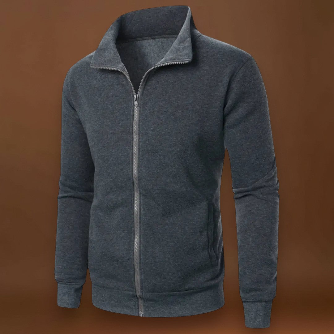 Géza - Kardigán Poliészter Keverék Bársonyos Tapintású