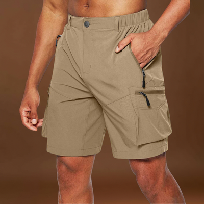 Poliészter keverék rövidnadrág – Több zseb és biztonságos tárolás