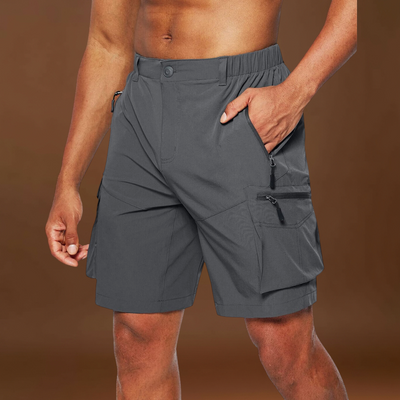 Poliészter keverék rövidnadrág – Több zseb és biztonságos tárolás