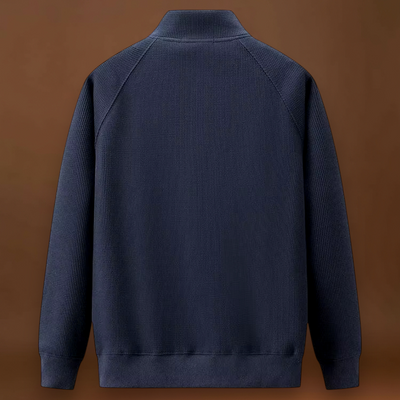 Juhász - Pulóver Poliészter Kevert Frontal Cipzárral