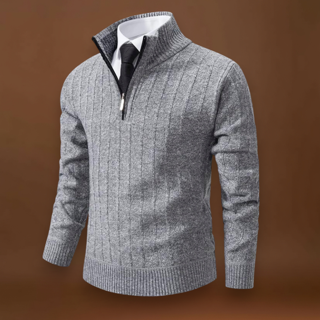 Győrfy - 1/4 Zipperes Pulóver PremiumPlus Teljesítménytechnikai