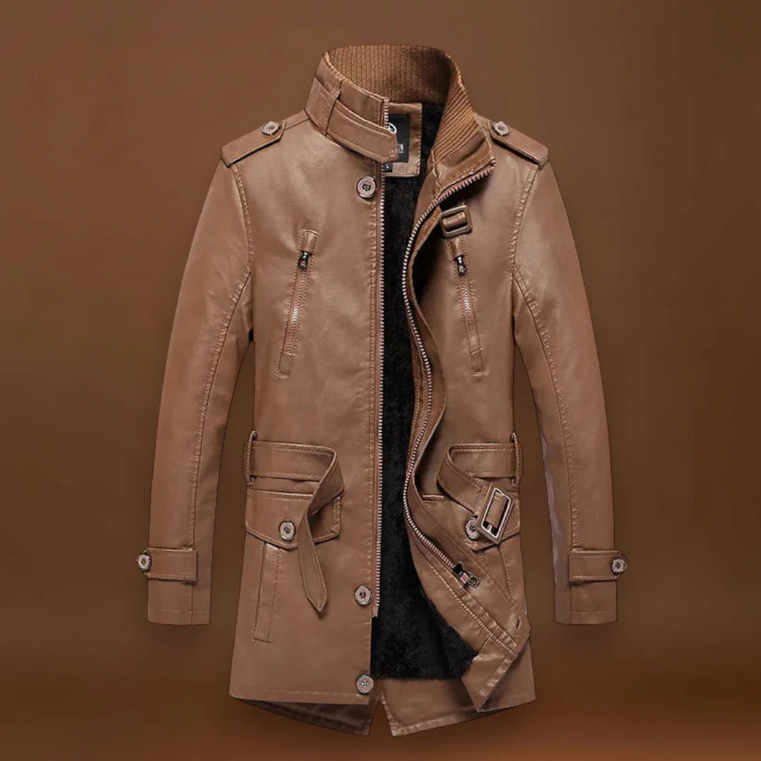 Jánosházy - Hosszú bőrdzseki