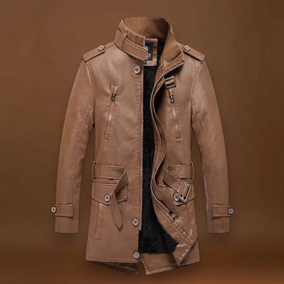 Jánosházy - Hosszú bőrdzseki