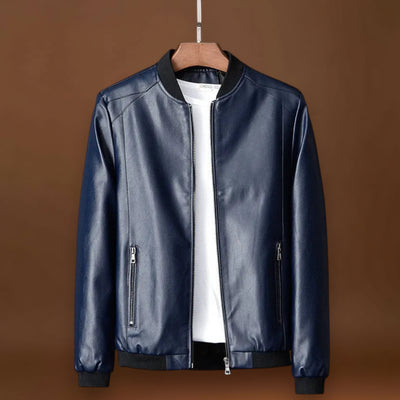 Marcell - Kényelmes bőrkabát