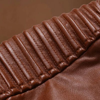 Kristián- Klasszikus bőrkabát