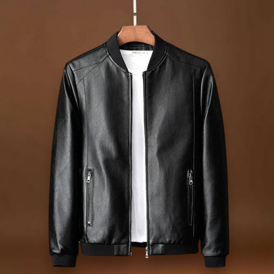 Marcell - Kényelmes bőrkabát