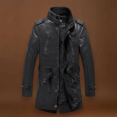 Jánosházy - Hosszú bőrdzseki