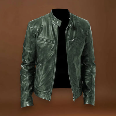 Mándi - Kényelmes bőrkabát