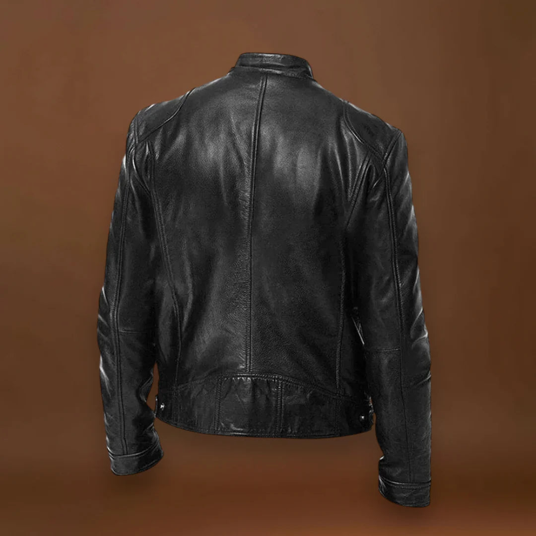 Mándi - Kényelmes bőrkabát