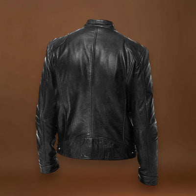 Mándi - Kényelmes bőrkabát