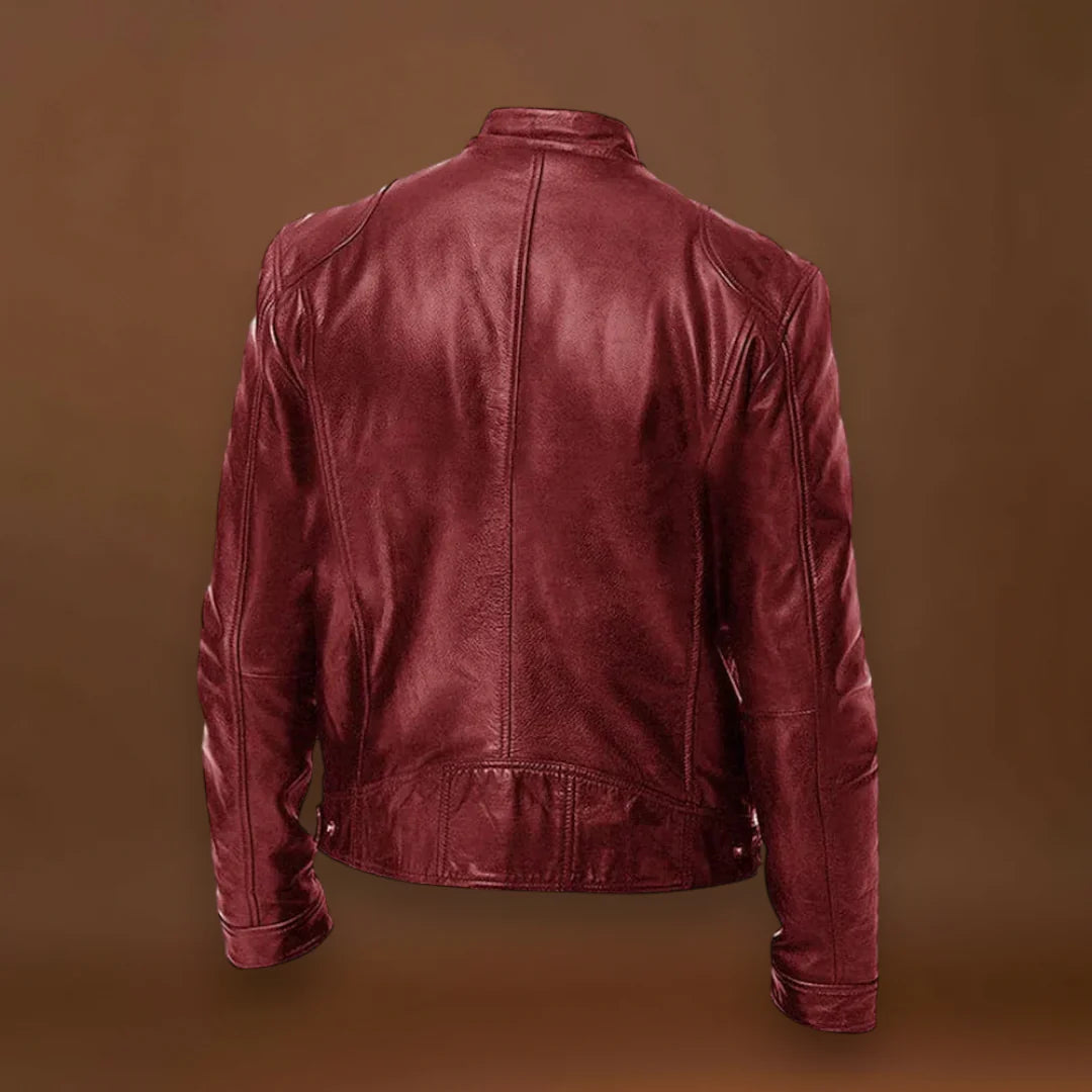 Mándi - Kényelmes bőrkabát