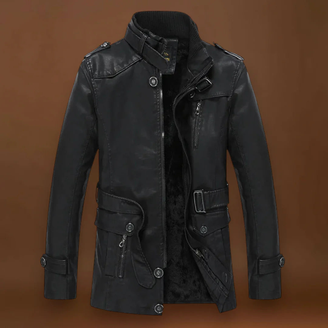 Jánosházy - Hosszú bőrdzseki