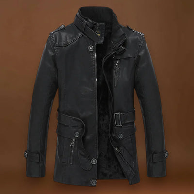 Jánosházy - Hosszú bőrdzseki