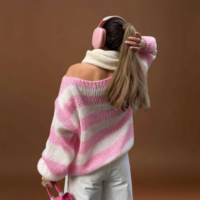 Adina - Kötött Pulóver