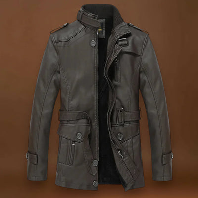 Jánosházy - Hosszú bőrdzseki