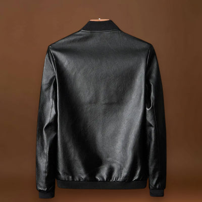 Marcell - Kényelmes bőrkabát