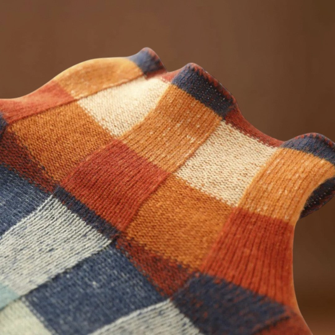 Barbi - Magas nyakú kasmír pulóver