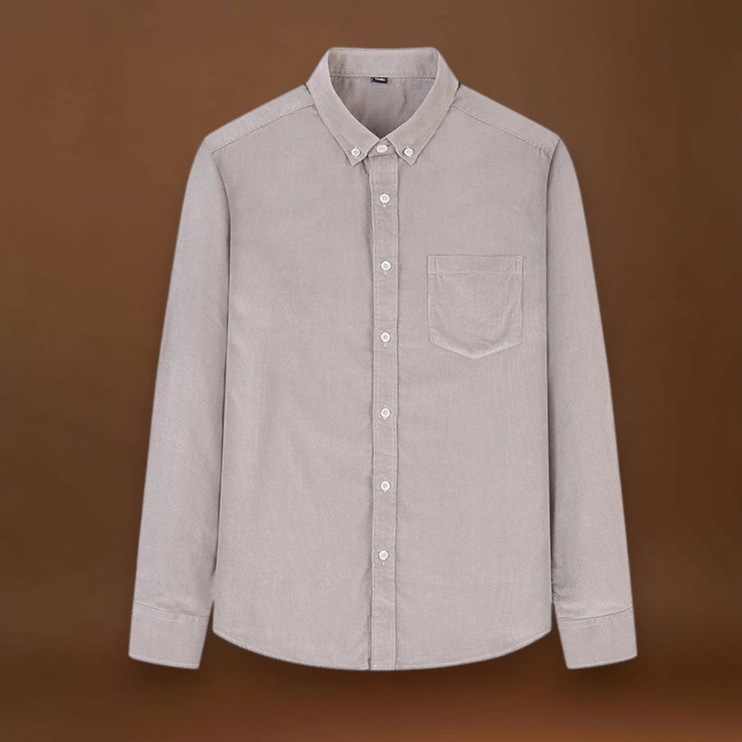 Engusz - Kordbársony keverék csíkos mintával és elülső zsebbel