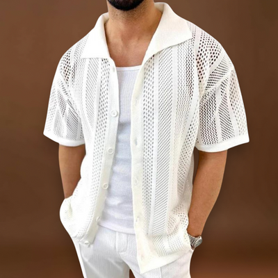 Csaba– Rövid Ujjú Horgolt & Lélegző Hűtés