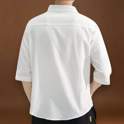 Demjén - Poliészter keverék mandarin gallérral és elegáns formával