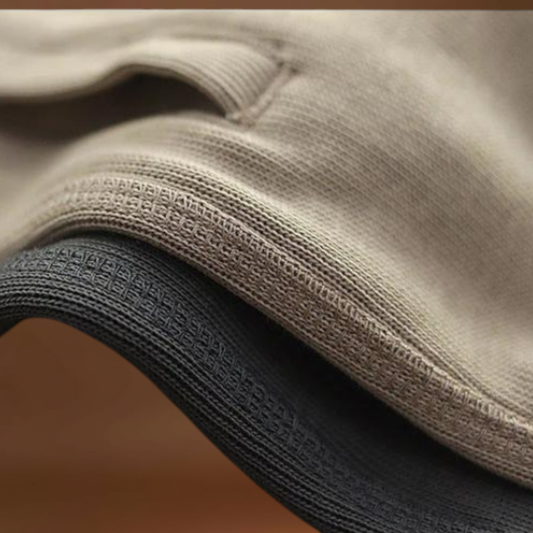 Csongor – Nehéz Fleece Keverék és Tartós Mosott Felület