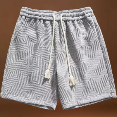 Rövidnadrág - Jacquard keverék textúrával és légies könnyedséggel