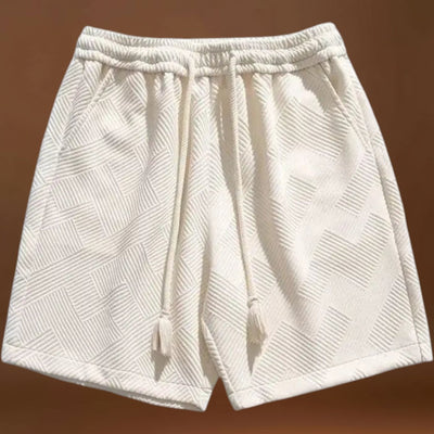 Rövidnadrág - Jacquard keverék textúrával és légies könnyedséggel