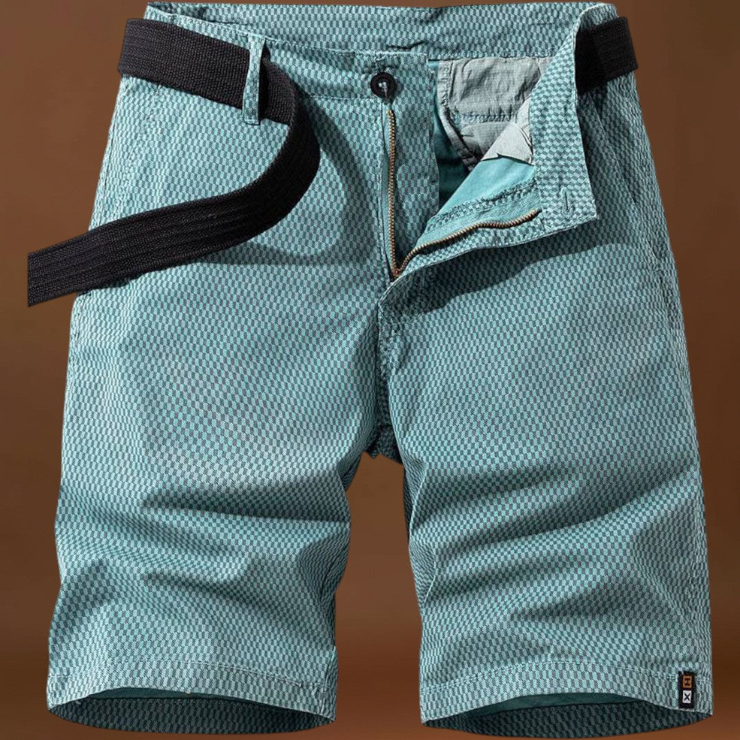 Rövidnadrág – Könnyű Anyag Rugalmas Derékkal és Laza Kivágással