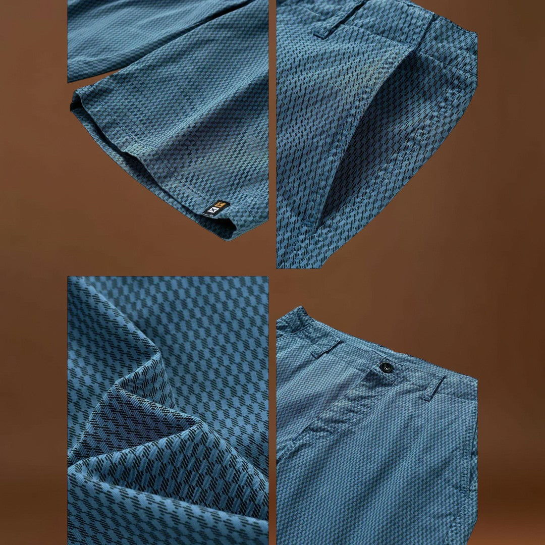 Rövidnadrág – Könnyű Anyag Rugalmas Derékkal és Laza Kivágással