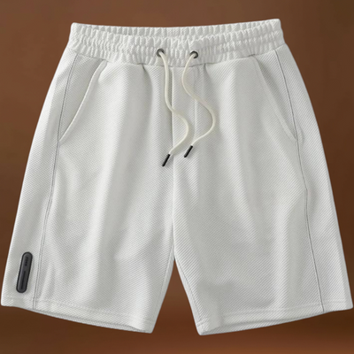 Rövidnadrág - Poliészter keverék, térd fölötti szabás és könnyű mozgás