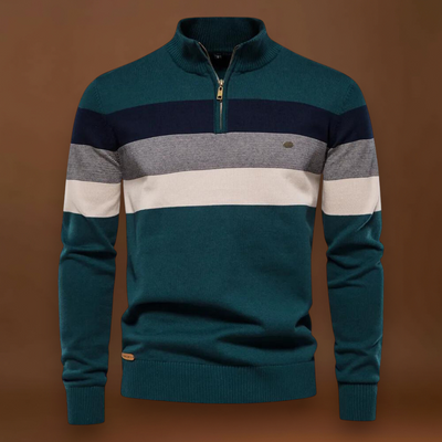 Zalán - Organikus Pamut Pulóver Légáteresztő Cipzárral