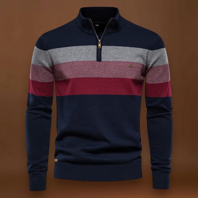 Zalán - Organikus Pamut Pulóver Légáteresztő Cipzárral