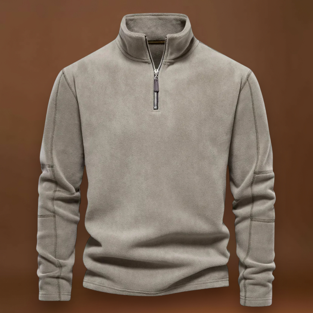 Ábel - SoftBlend Pulóver Kényelmes Gallérral