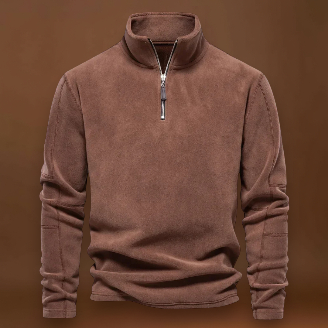 Ábel - SoftBlend Pulóver Kényelmes Gallérral