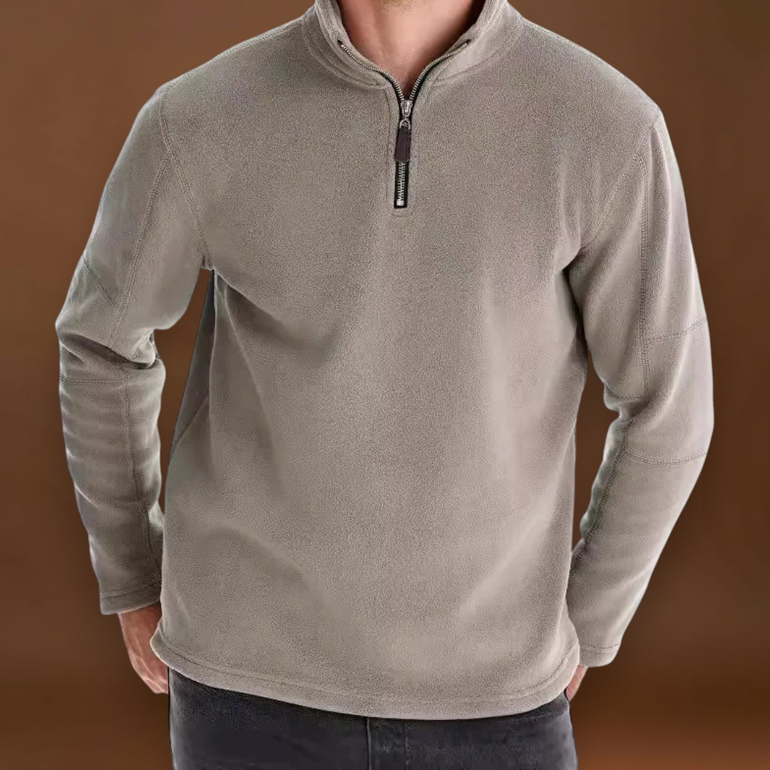 Ábel - SoftBlend Pulóver Kényelmes Gallérral