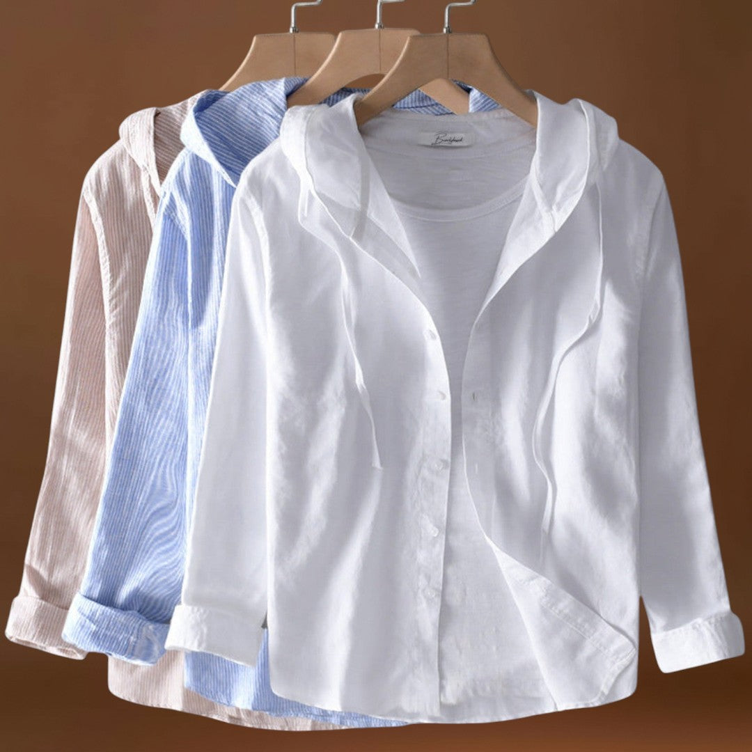 Celina - Kapucnis Pamut Blúz