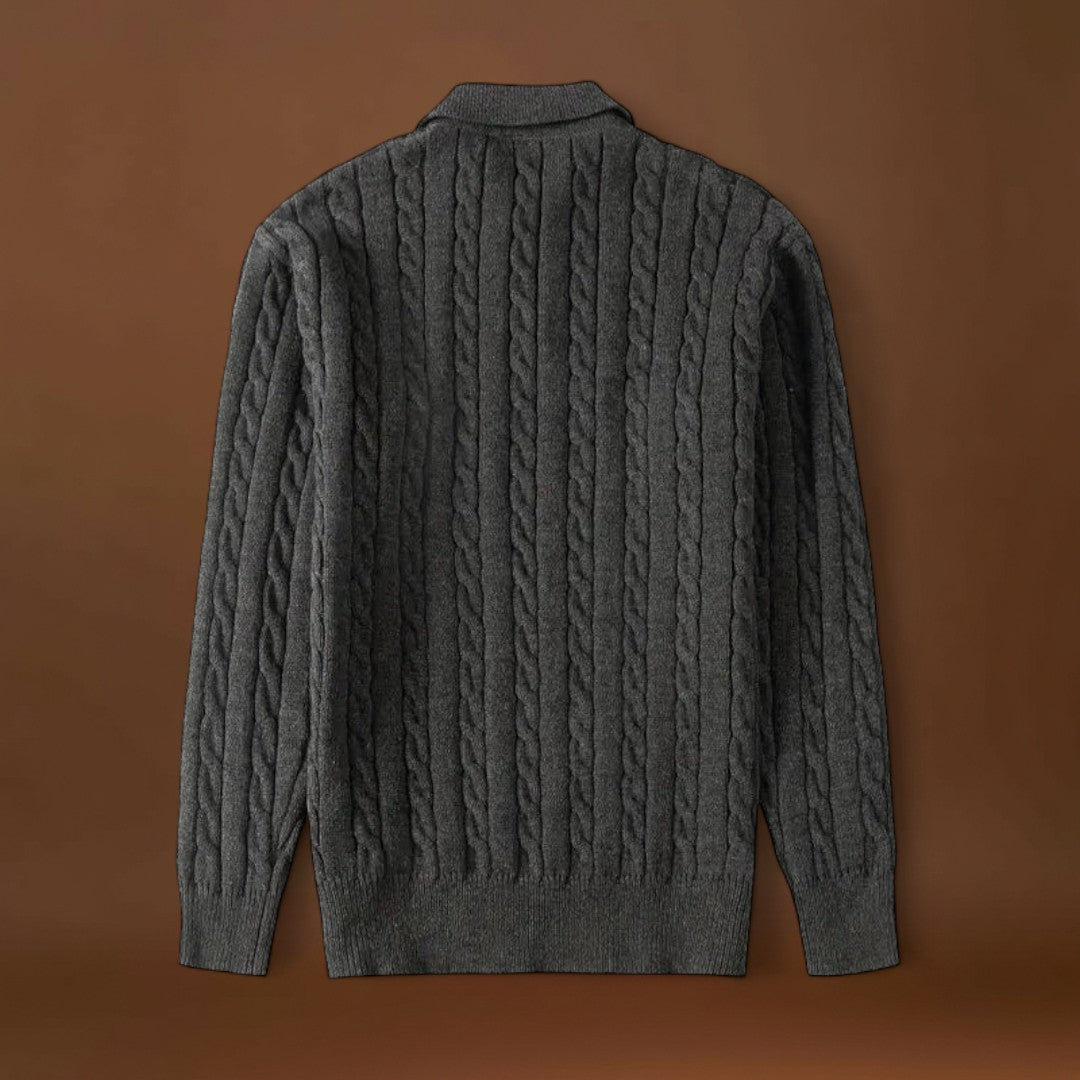 Gyurta - Állítható Zippes Pulóver Szellőzés